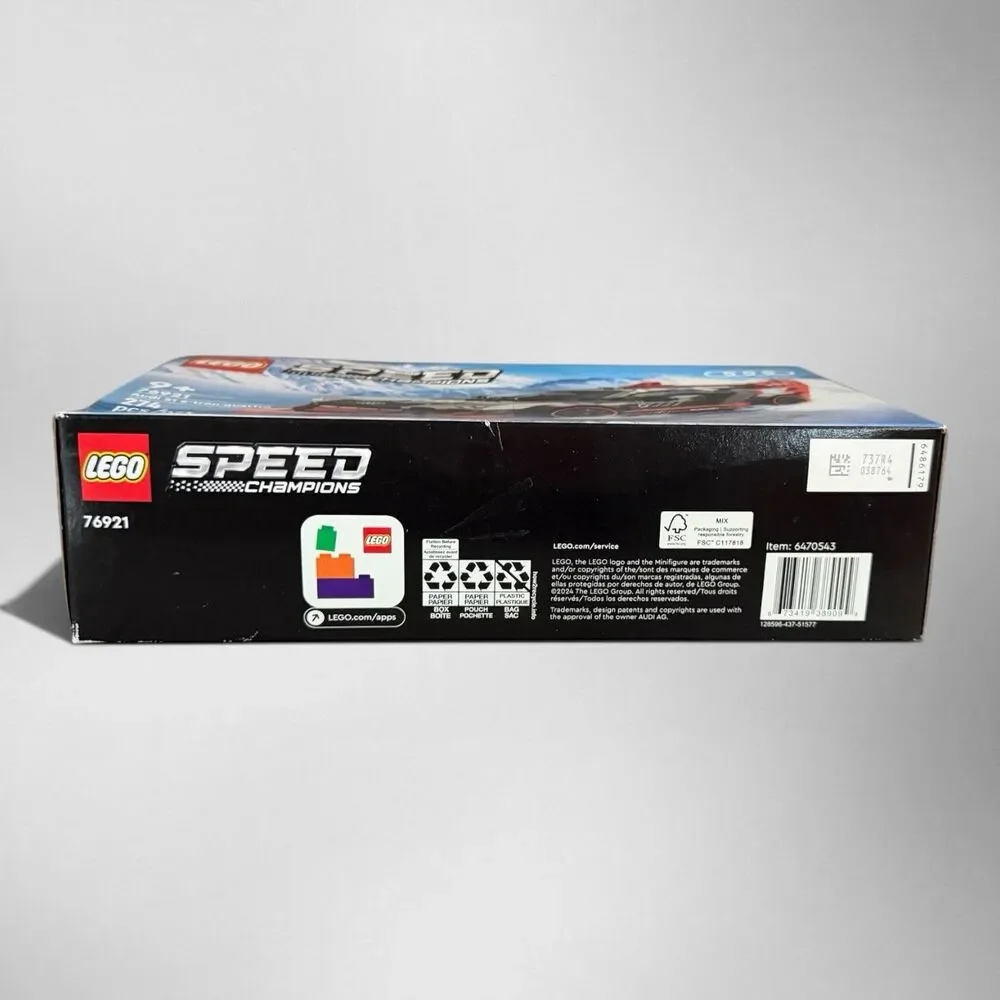 Lego Speed Champions - Audi S1 E-Tron Quattro Race Car (76921) - NIB